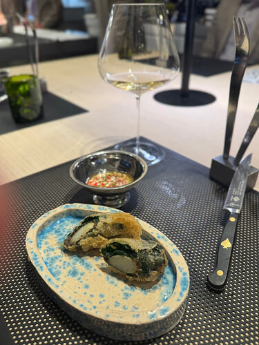 Spargel Wellington a lá Tempura